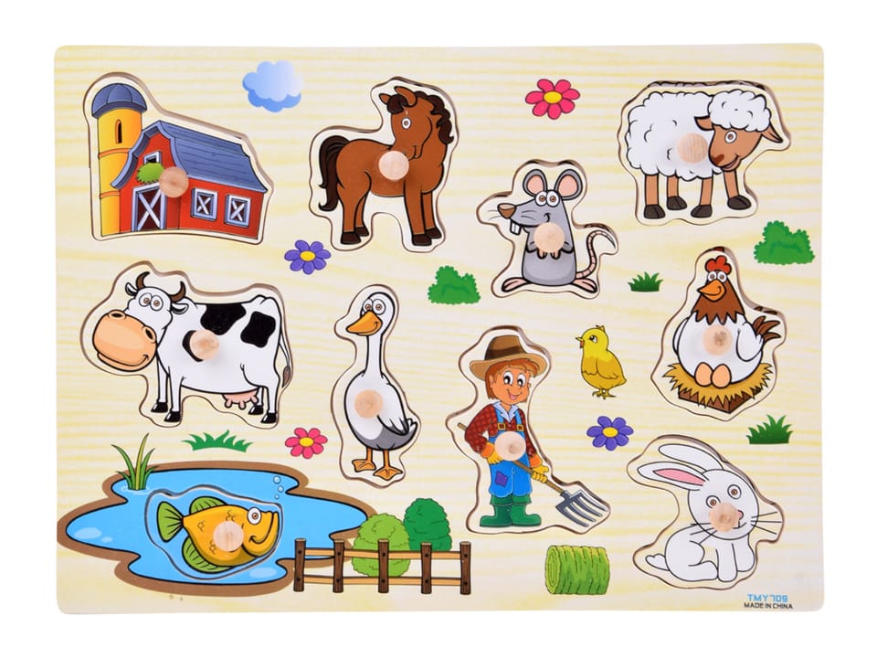 Puzzle drewniane FARMA układanka z uchwytami - 10 elementów ZA6416 pol_pl_Puzzle-drewniane-FARMA-ukladanka-z-uchwytami-10-elementow-ZA6416-23872_2