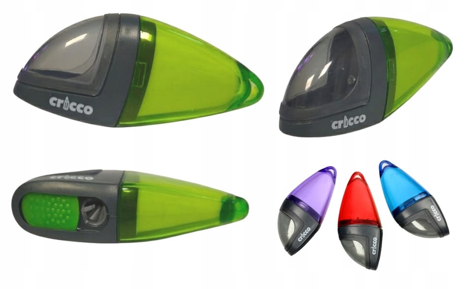 Gumka do mazania z temperówką 2W1 CRICCO CR221