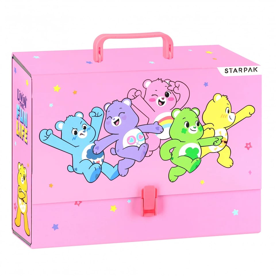 Teczka z rączką A4 9cm CARE BEARS 583308 STARPAK