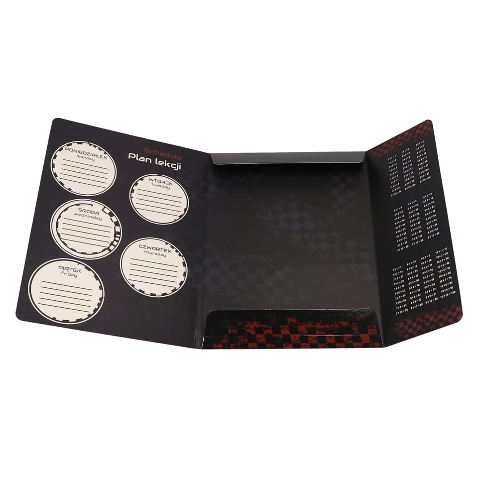 Teczka z gumką A4 RACING mix 583302 STARPAK