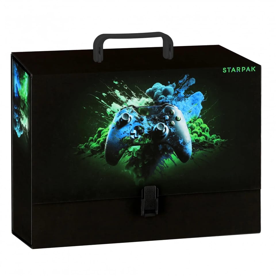 Teczka z rączką A4 9cm PAD GAMER 583313 STARPAK