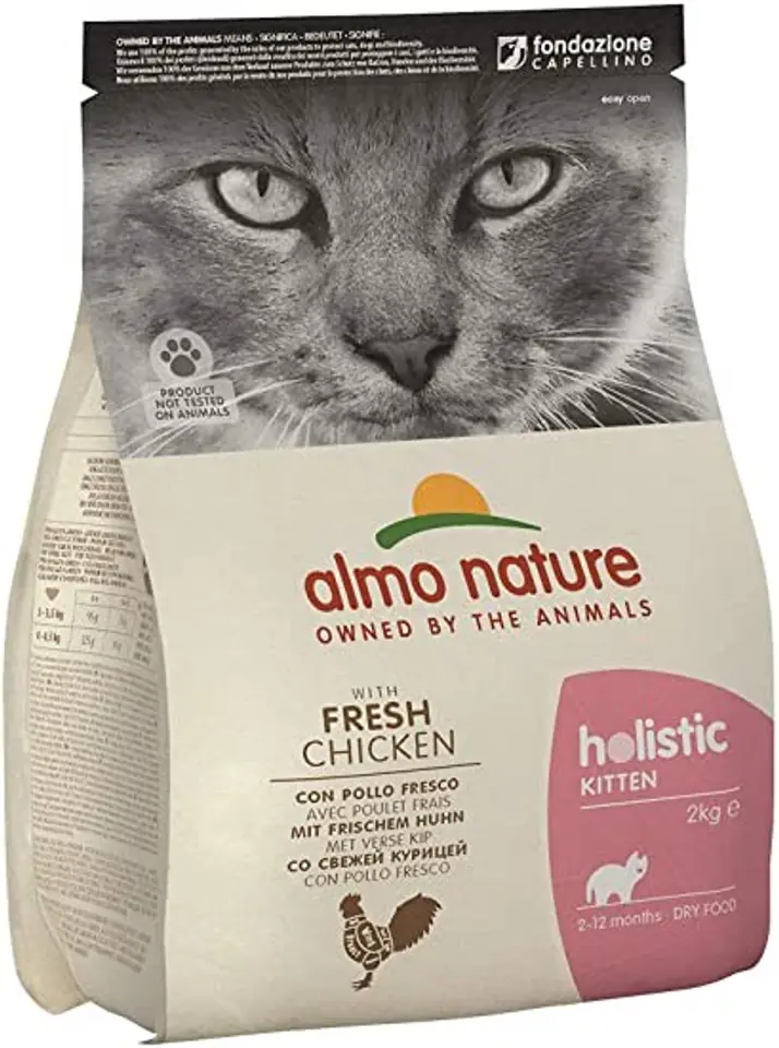 ALMO NATURE Kitten with Chicken Dry Cat Food 2 kg Wasserman.eu