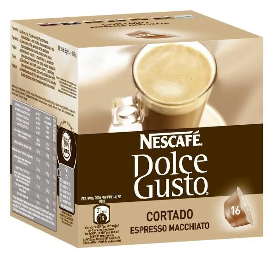 Nescafé Dolce Gusto Cortado InstantKaffee Wasserman.eu