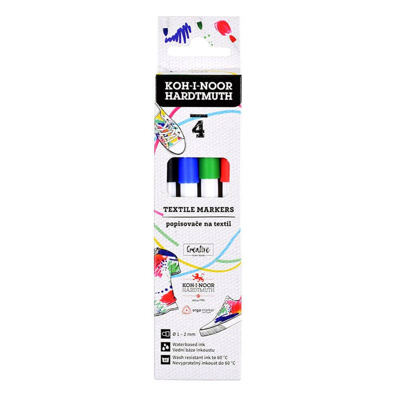Markery do takanin 4 kolory 2mm 7732 KOH-I-NOOR