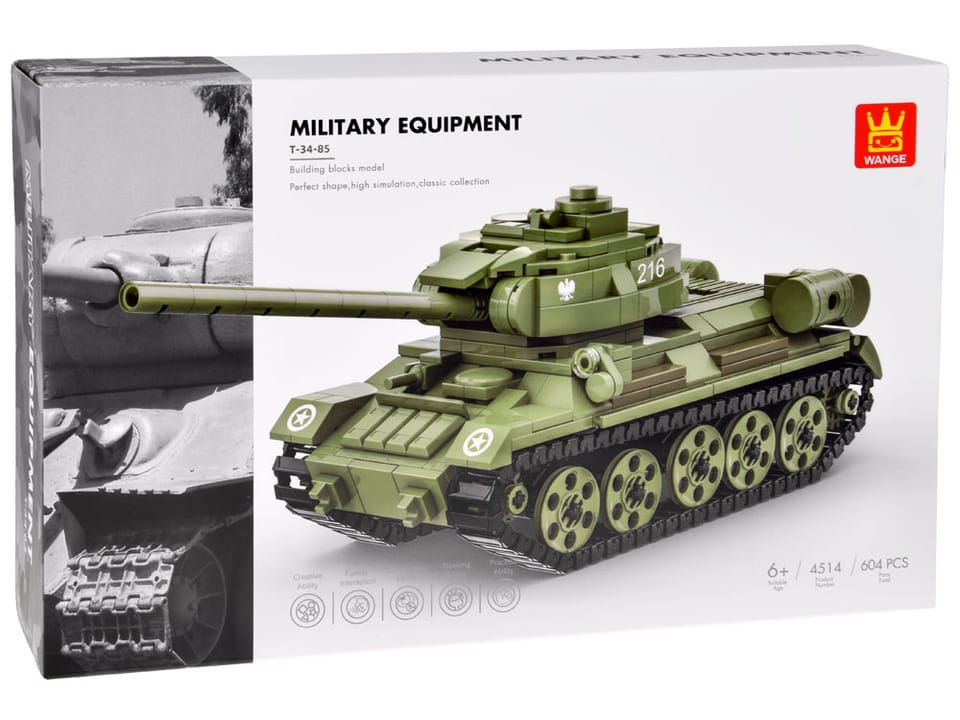 Klocki techniczne CZOŁG T-34-85 polski model 604ele ZA5675 pol_pl_Klocki-techniczne-CZOLG-T-34-85-polski-model-604ele-ZA5675-22343_6