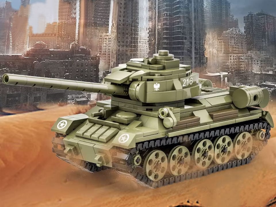 Klocki techniczne CZOŁG T-34-85 polski model 604ele ZA5675 pol_pl_Klocki-techniczne-CZOLG-T-34-85-polski-model-604ele-ZA5675-22343_5