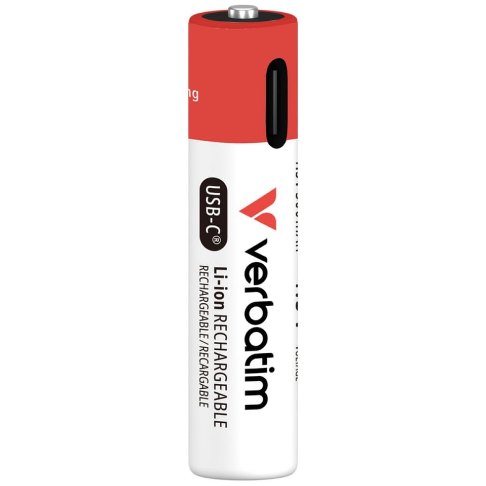Akumulatory AAA USB-C Verbatim 4szt      30250