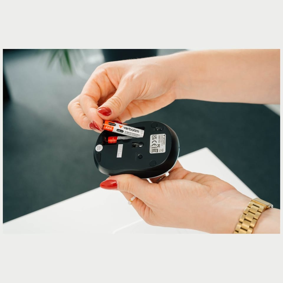 Akumulatory AAA USB-C Verbatim 4szt      30250