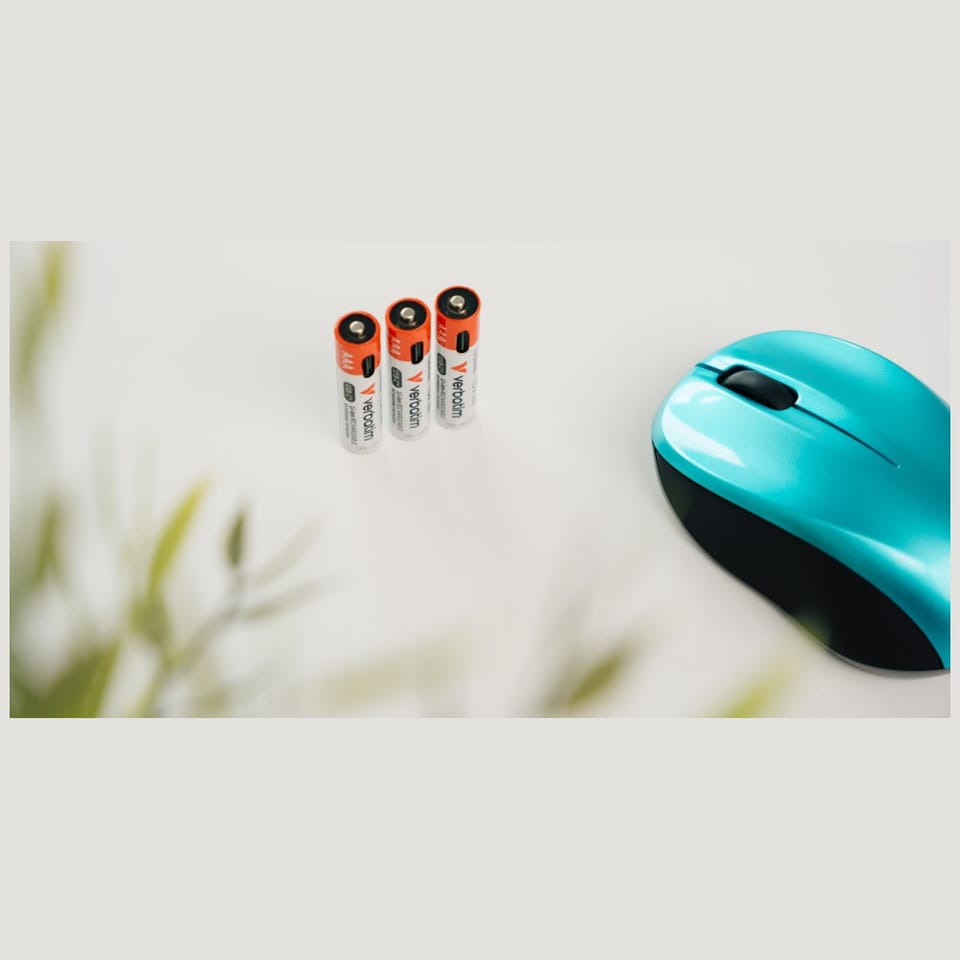Akumulatory AAA USB-C Verbatim 4szt      30250
