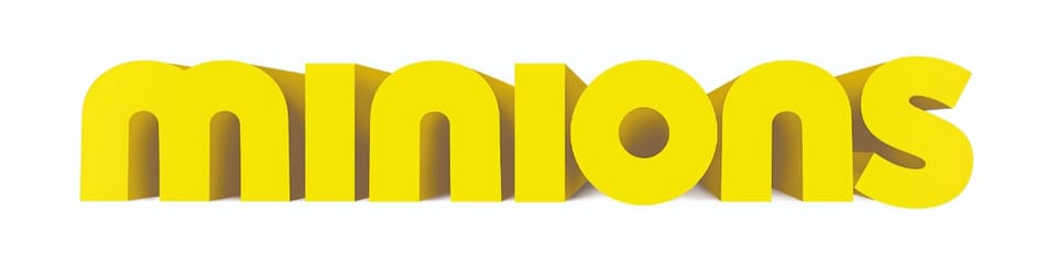 Minions - Lampka ambientowa LED dla dzieci bezprzewodowa USB-C z regulacją jasności