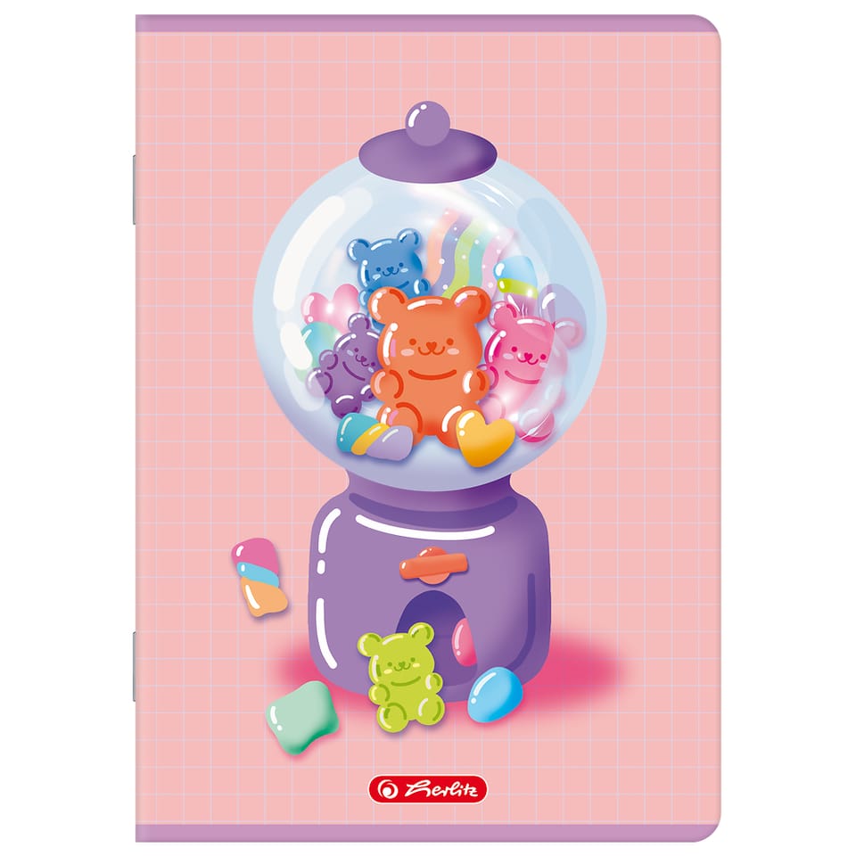 Zeszyt A5 32k linia JELLY 400206380 HERLITZ