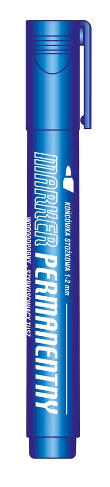 Marker permanentny niebieski KM102-NO TETIS