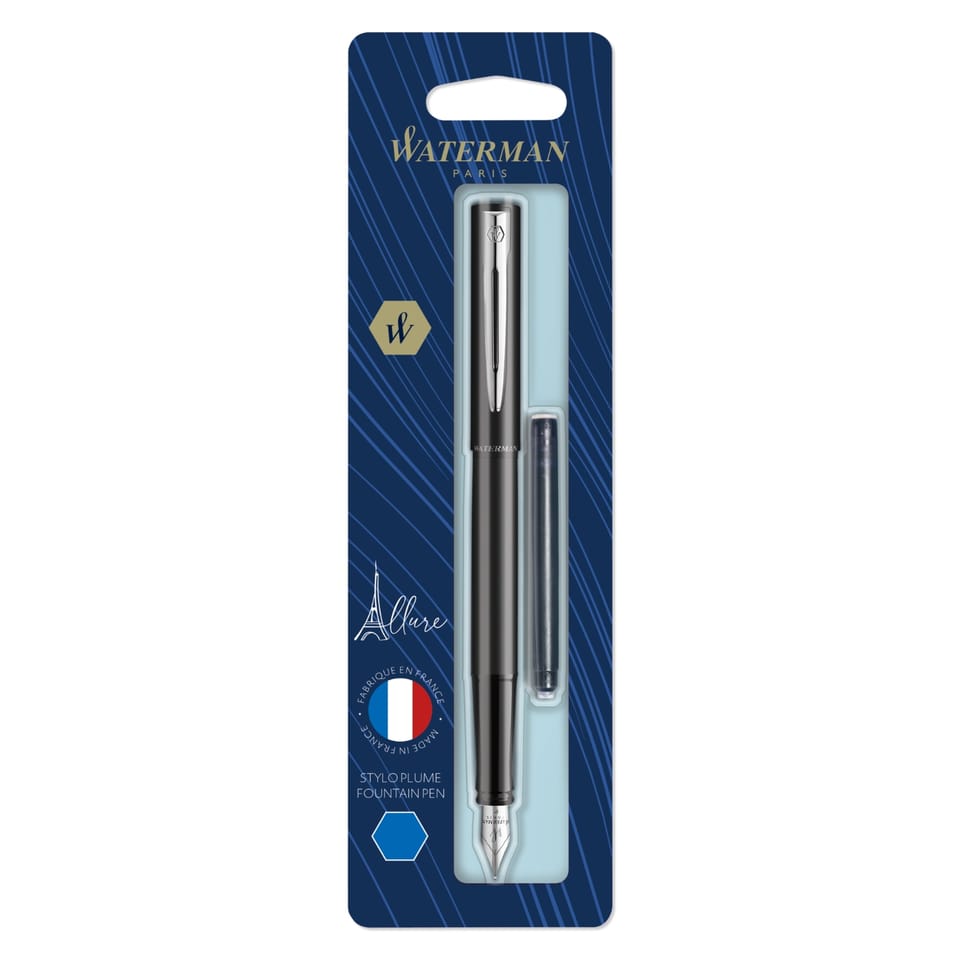Pióro Wieczne ALLURE CZARNY MAT CT (blister) 2225503 WATERMAN