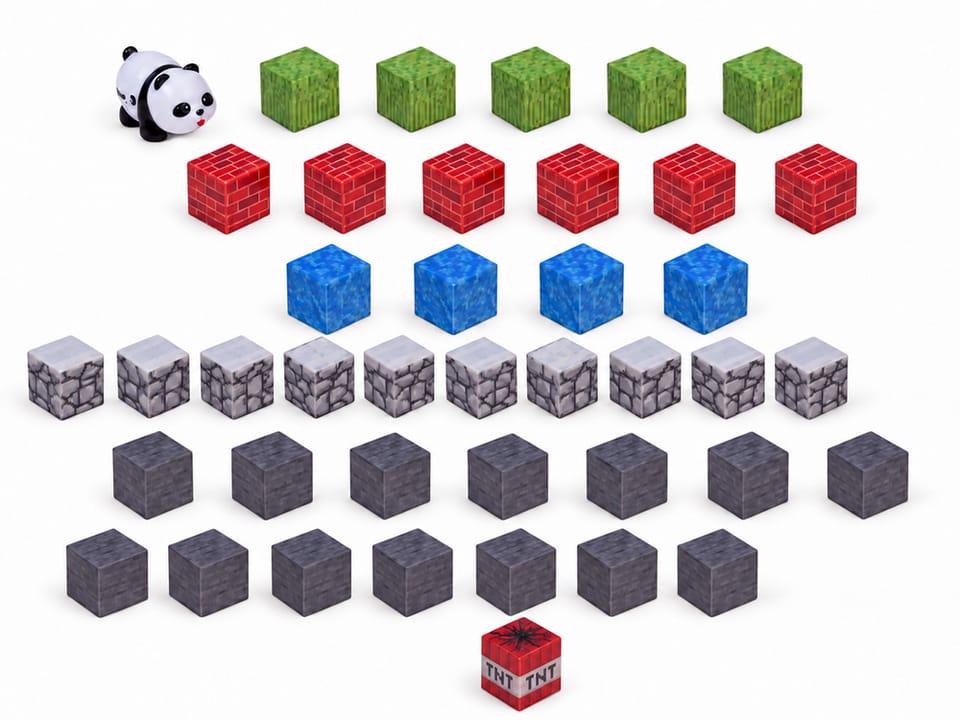 Klocki magnetyczne PANDA - konstrukcyjne sześciany i piksele ZA6604 pol_pl_Klocki-magnetyczne-ZA6604-23987_7