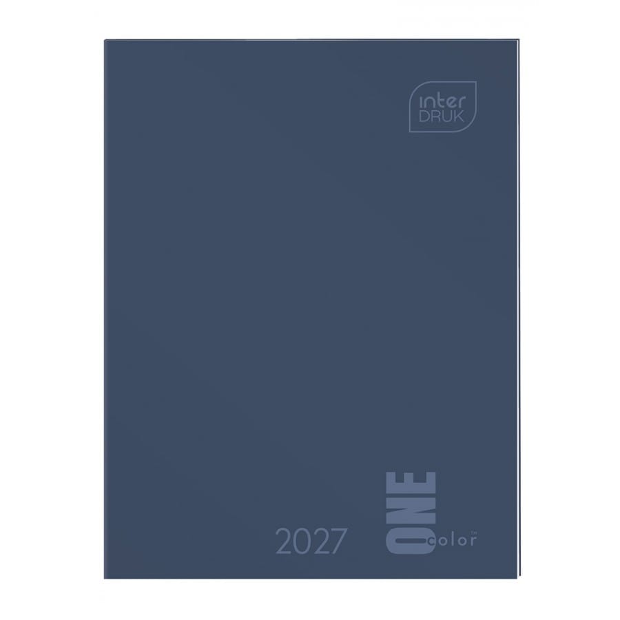 Kalendarzyk 2027 64 strony MO 8x10,5cm ONE COLOR INTERDRUK
