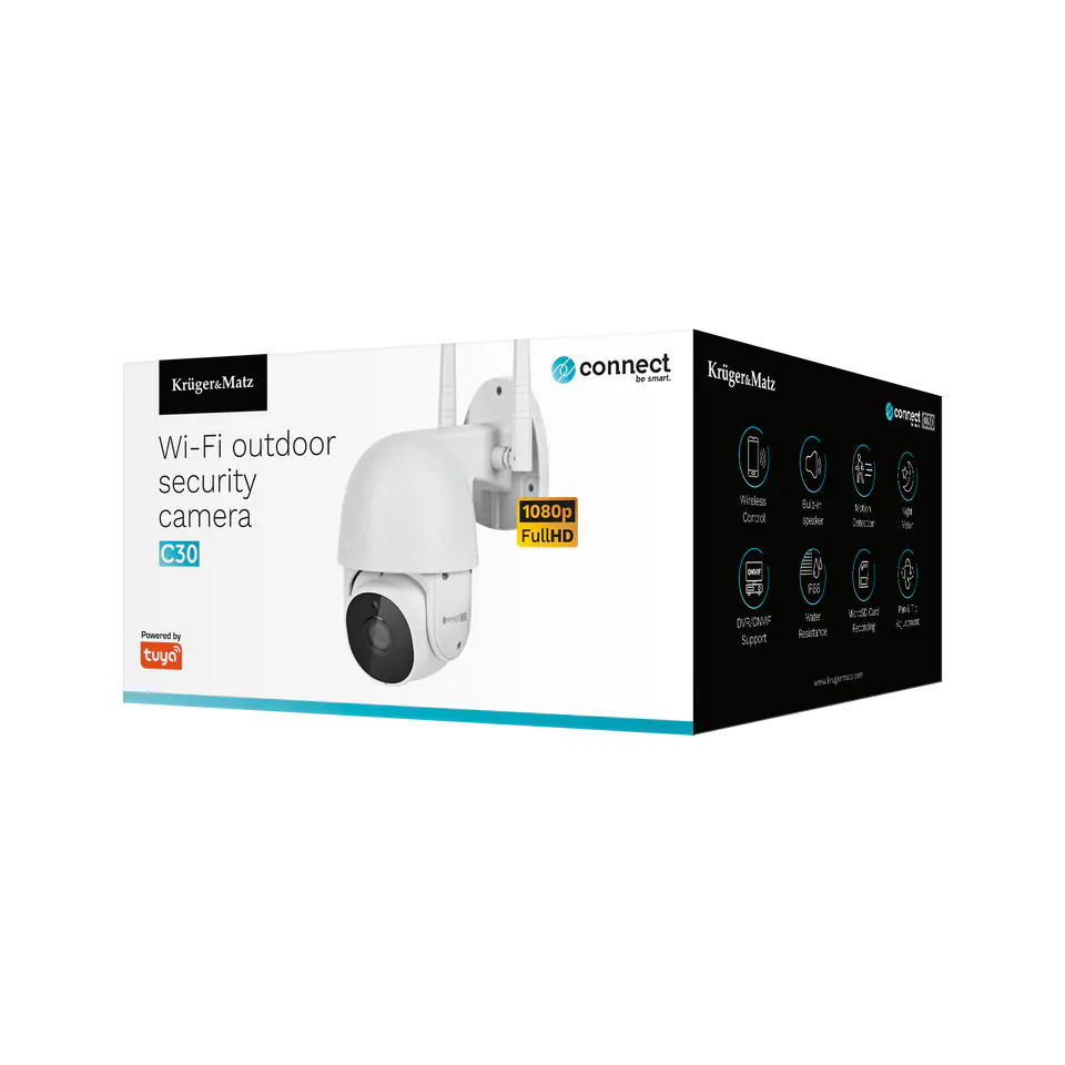 Kamera wi-fi IP Connect C30 Tuya KM2207-1 zewnętrzna