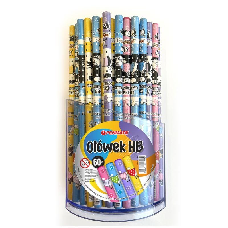 Ołówek szkolny drewniany HB TT8923 PANMATE