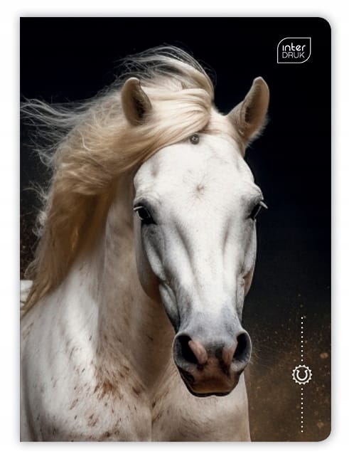 Zeszyt A5 16k linia 70g UV Wild Horses INTERDRUK
