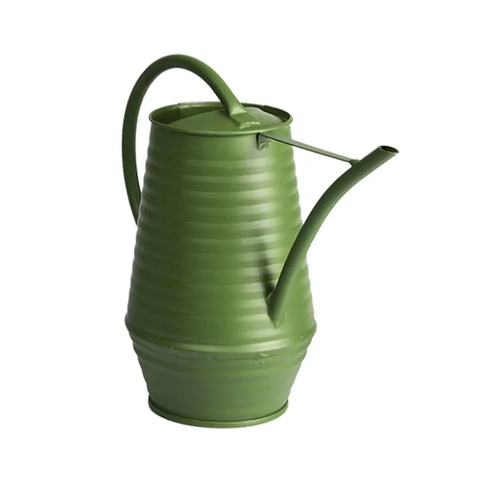 Decorative watering can dark green 1L Wasserman.eu