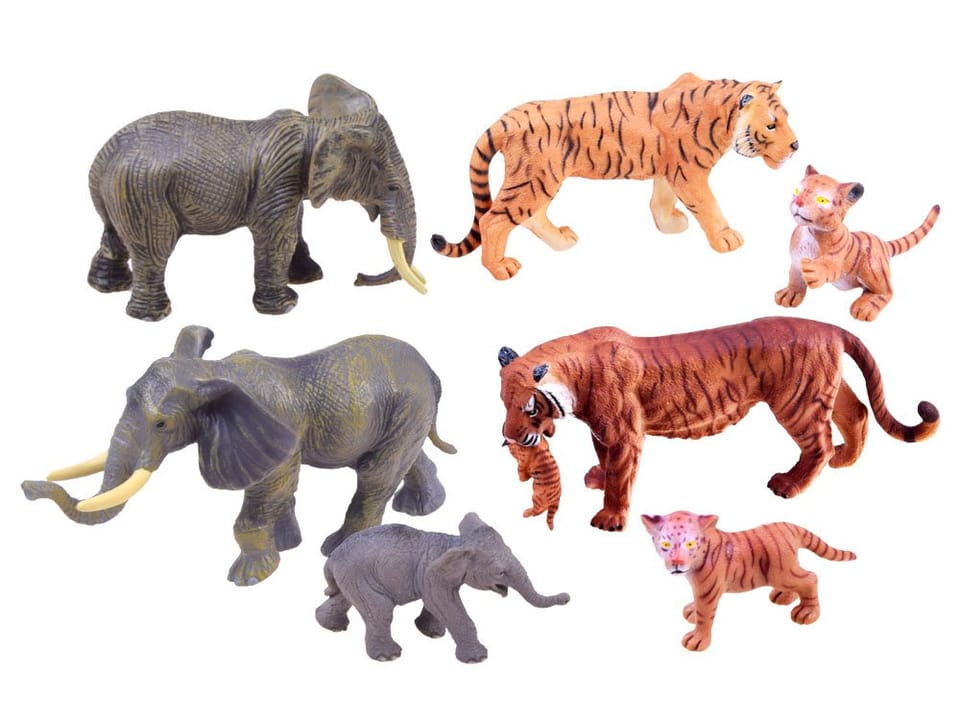 SERIA ZWIERZĘTA SAFARI Zestaw figurek tygrys + słoń KOLEKCJA ZA2987 pol_pl_SERIA-ZWIERZETA-SAFARI-Zestaw-figurek-tygrys-slon-KOLEKCJA-ZA2987-17475_5