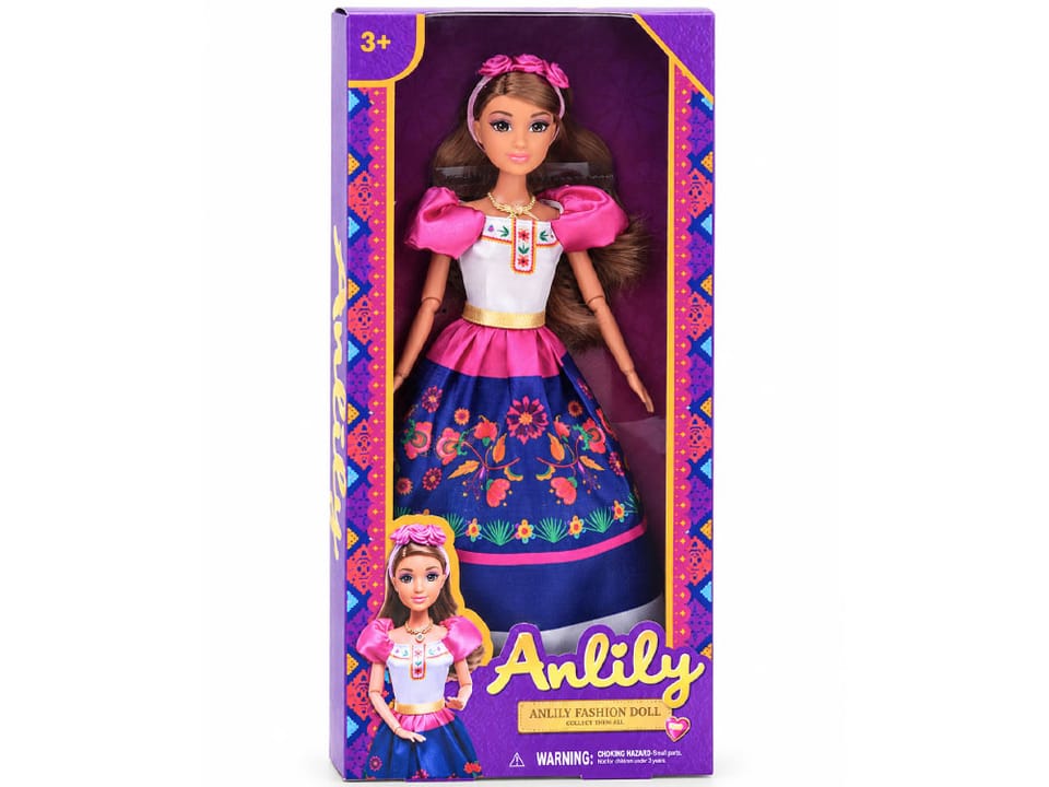 Anlily Lalka w barwnej stylizacji folklorystycznej z opaską w róże ZA6223 pol_pl_Anlily-Lalka-w-barwnej-stylizacji-folklorystycznej-z-opaska-w-roze-ZA6223-23747_1