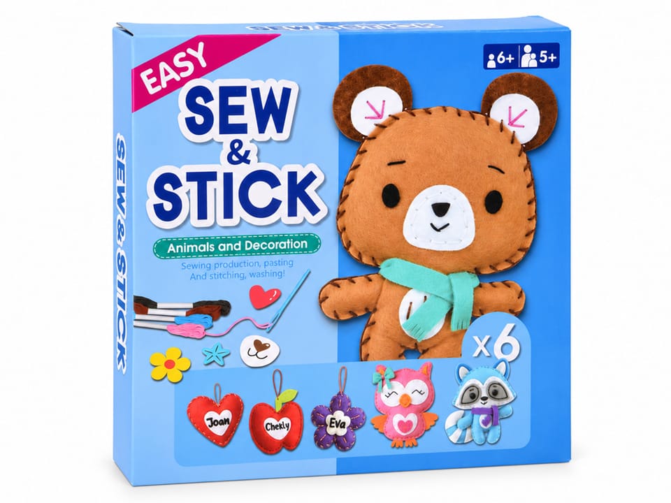 Zestaw do szycia i wyklejania DIY 6 ozdób z filcu DUŻE ZWIERZĘTA ZA6588 pol_pl_Zestaw-do-szycia-i-wyklejania-DIY-6-ozdob-z-filcu-DUZE-ZWIERZETA-ZA6588-23969_1