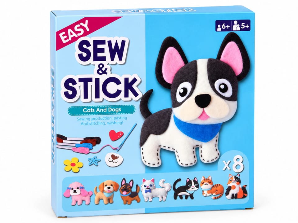 Zestaw do szycia i wyklejania DIY 8 ozdób z filcu PSY i KOTY ZA6589 pol_pl_Zestaw-do-szycia-i-wyklejania-DIY-8-ozdob-z-filcu-PSY-i-KOTY-ZA6589-23970_3