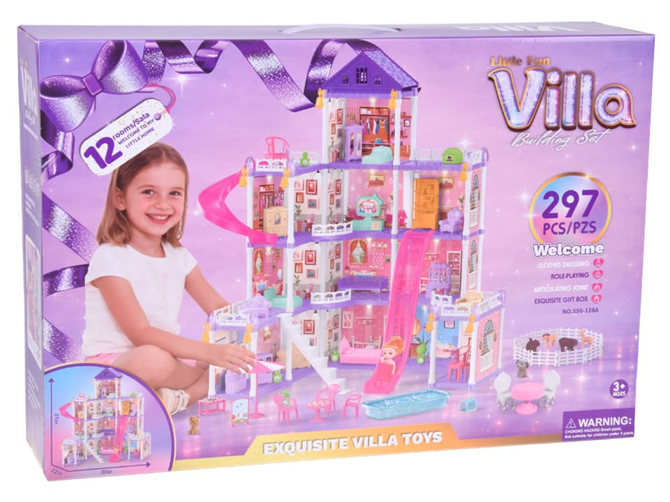 Domek dla lalek WILLA LED ze zjeżdżalnią 250ele - mebelki i figurki ZA6562 pol_pl_Domek-dla-lalek-WILLA-LED-ze-zjezdzalnia-250ele-mebelki-i-figurki-ZA6562-23943_2