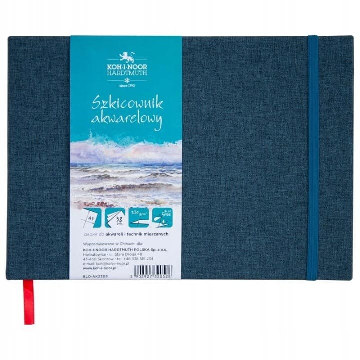 Szkicownik akwarelowy A5 38 arkuszy 230g. BLO-AK2305-04004 KOH-I-NOOR