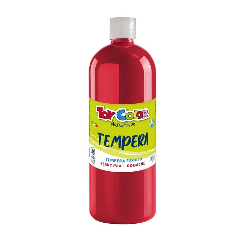 Farba TEMPERA 1000ml carmine red 0554/10 TOY COLOR