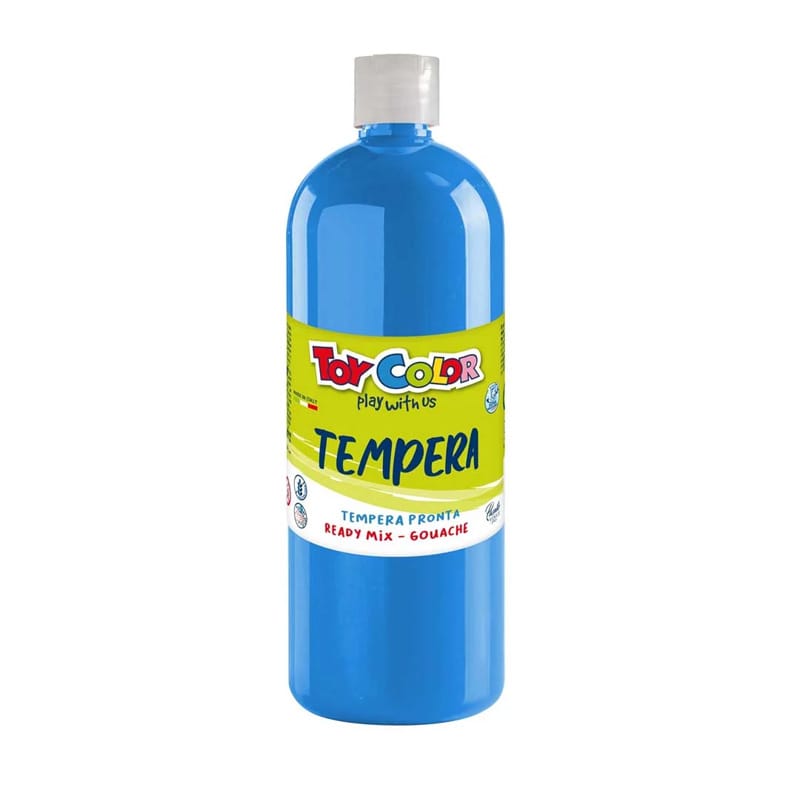 Farba TEMPERA 1000ml cyan blue 0554/18 TOY COLOR