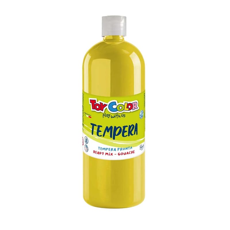 Farba TEMPERA 1000ml yellow 0554/03 TOY COLOR