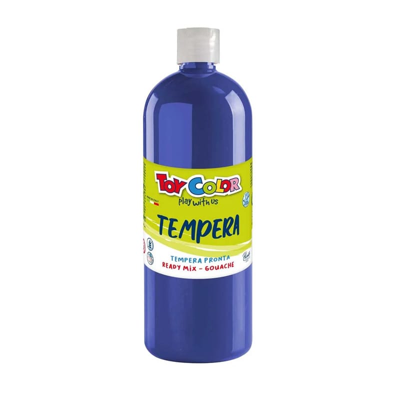 Farba TEMPERA 1000ml cobalt blue 0554/16 TOY COLOR