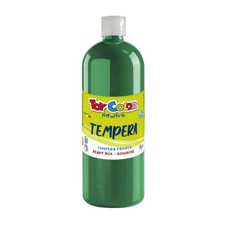 Farba TEMPERA 1000ml emerald green 0554/14 TOY COLOR