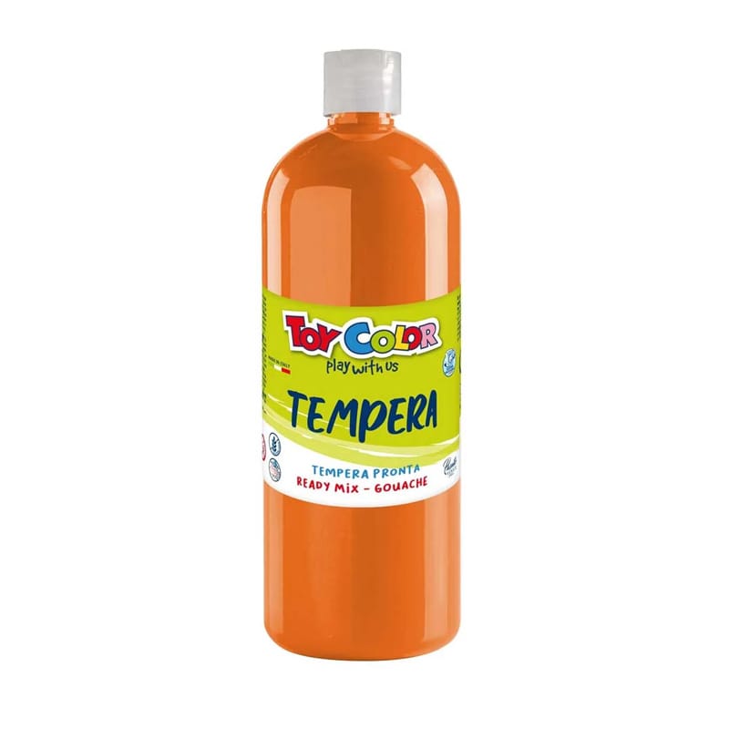 Farba TEMPERA 1000ml orange 0554/05 TOY COLOR