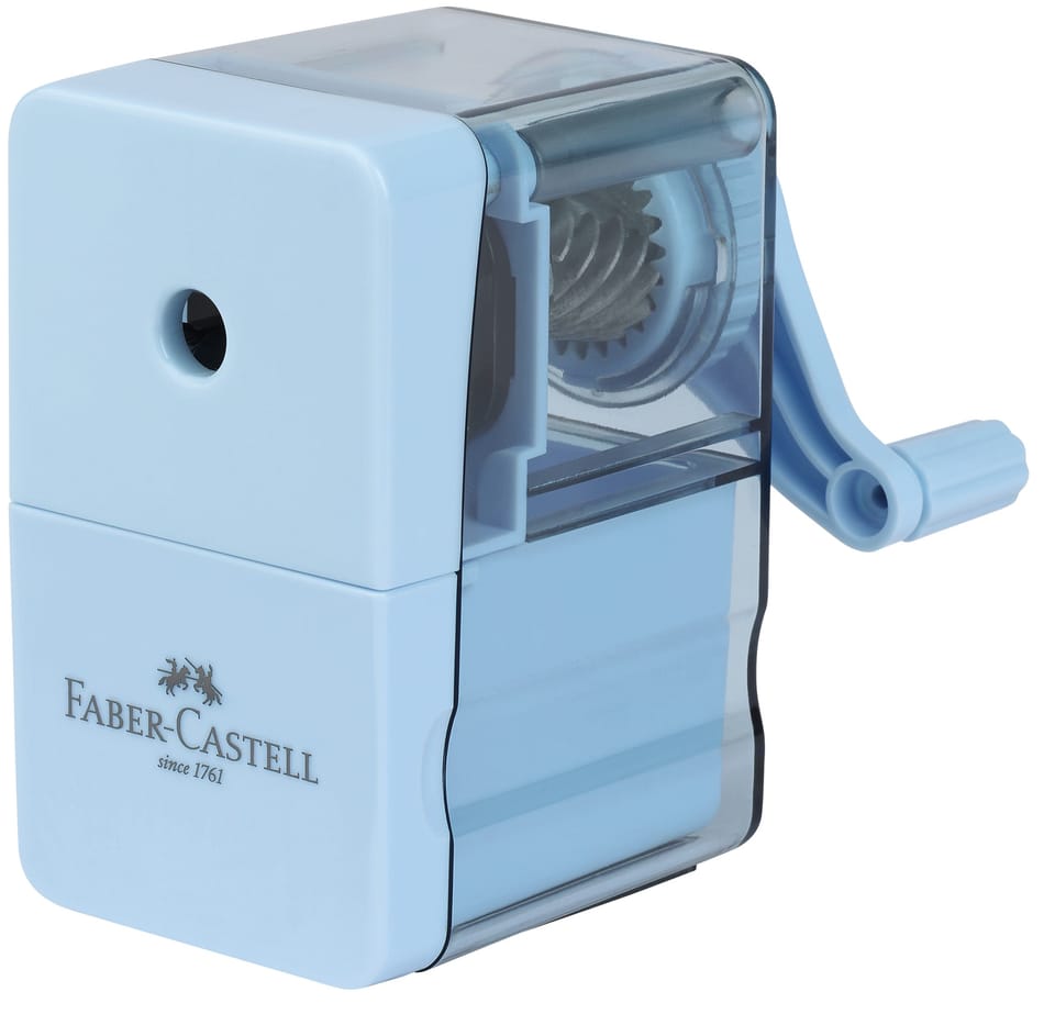 Temperówka na korbkę SKY BLUE 180985 Faber-Castell