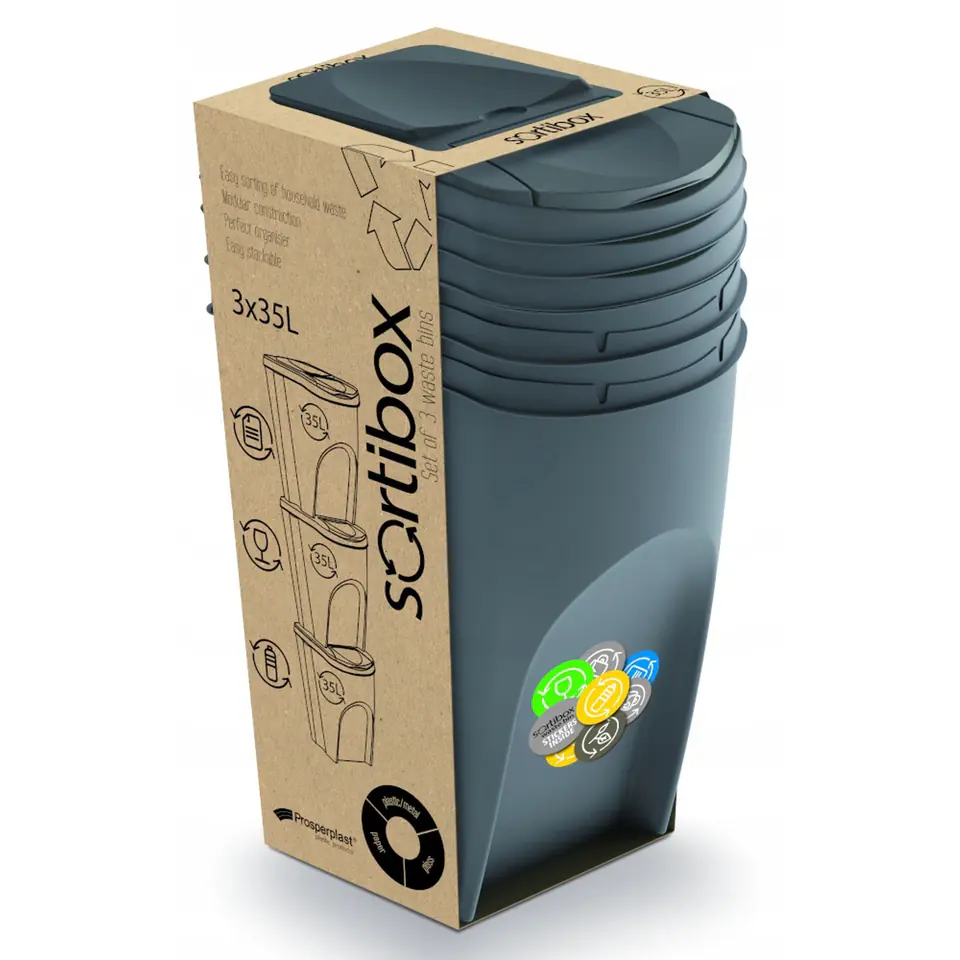 ECOLOGY WASTE BIN 35LT