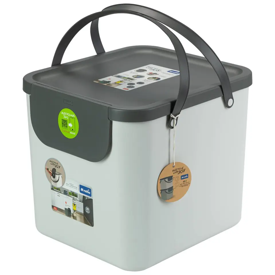 Segregation basket Rotho Albula 40L white | Wasserman.eu