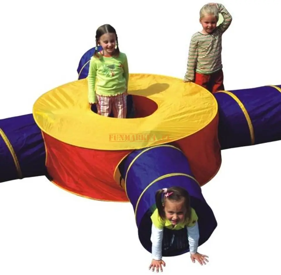 Zestaw namiotów dla dzieci 7w1 domki + 4 tunele IPLAY