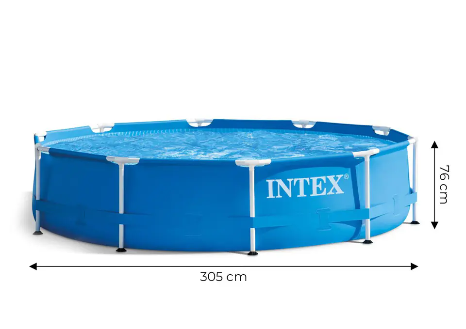Round frame garden pool 305x76 + pump INTEX 28202NP