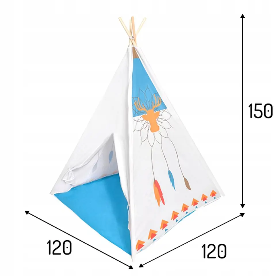 Tent tent tipi wigwam children's cottage Ecotoys