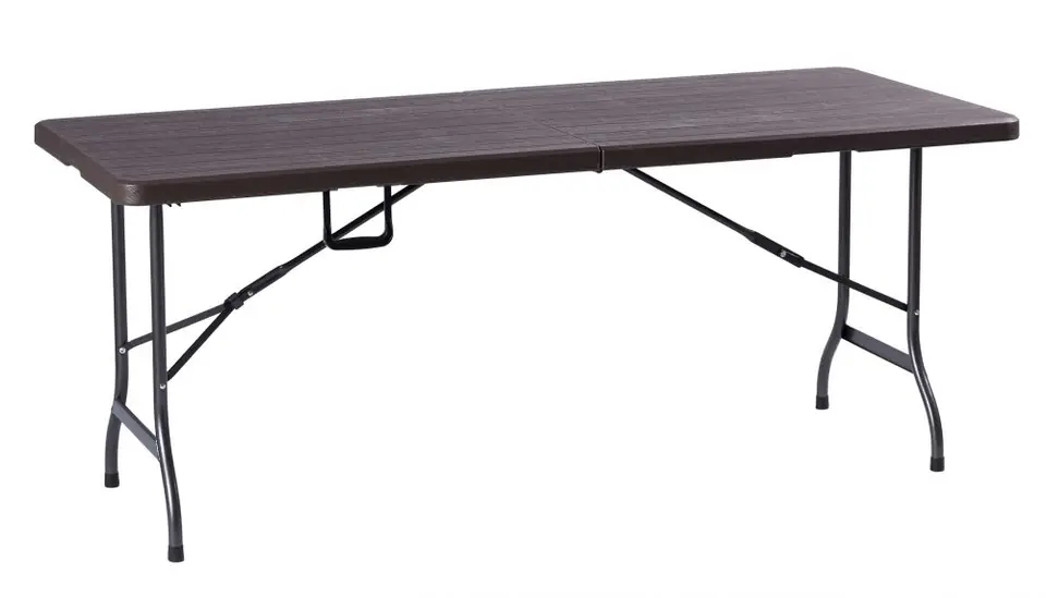 Folding garden banquet catering table 180