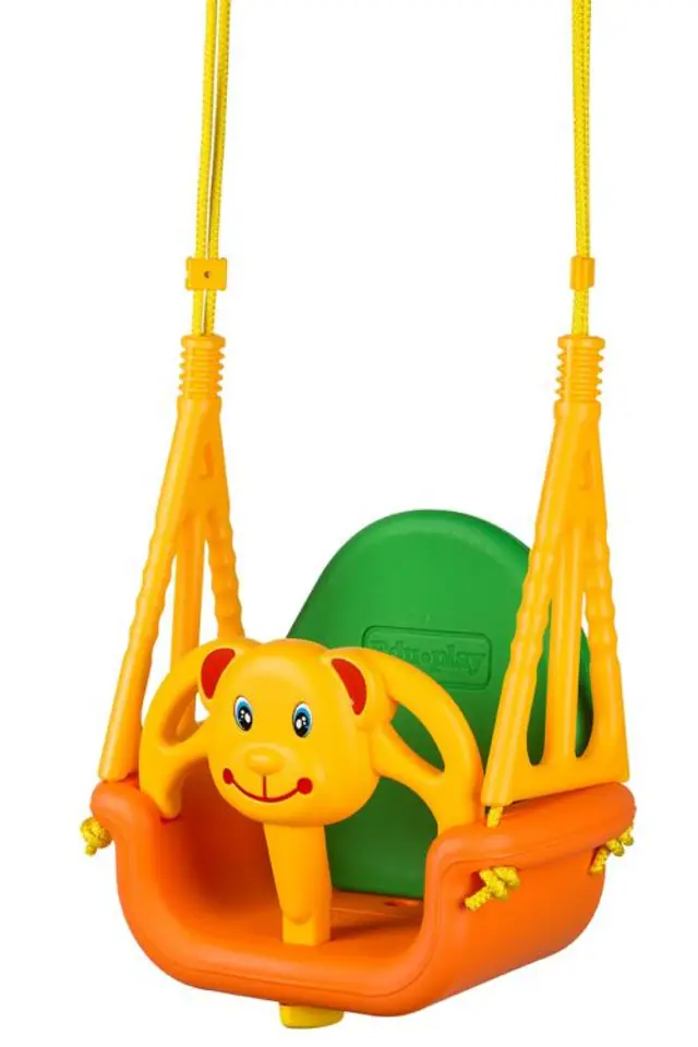 Huśtawka dziecięca ogrodowa domowa dla dzieci 3w1 ECOTOYS