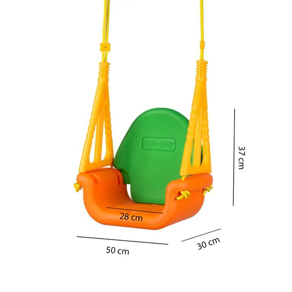 Huśtawka dziecięca ogrodowa domowa dla dzieci 3w1 ECOTOYS