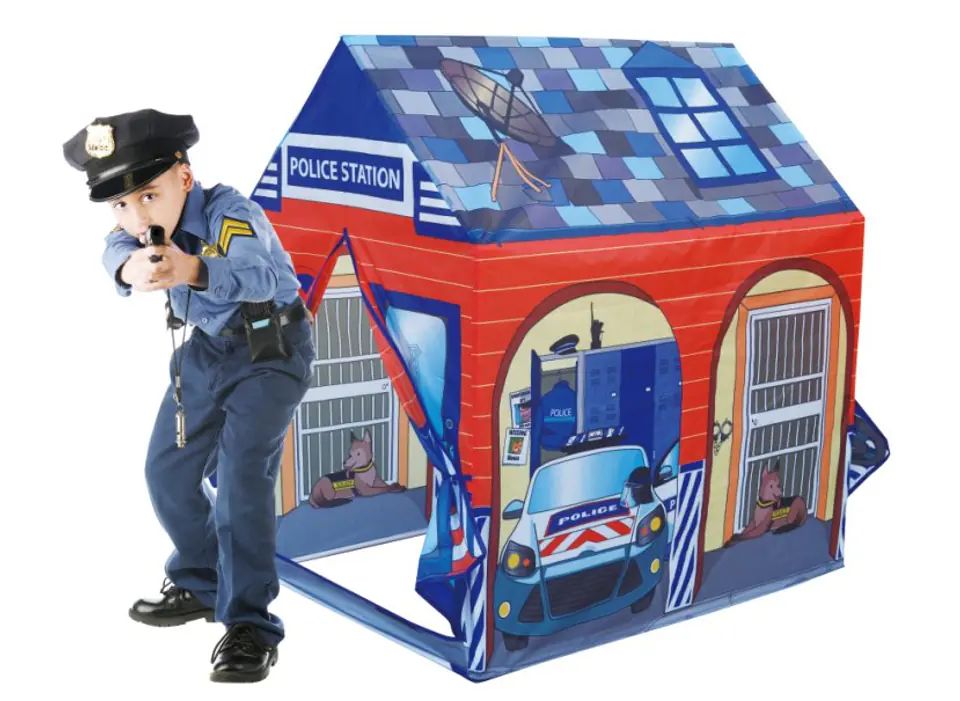 Tent tent children's house Iplay police station