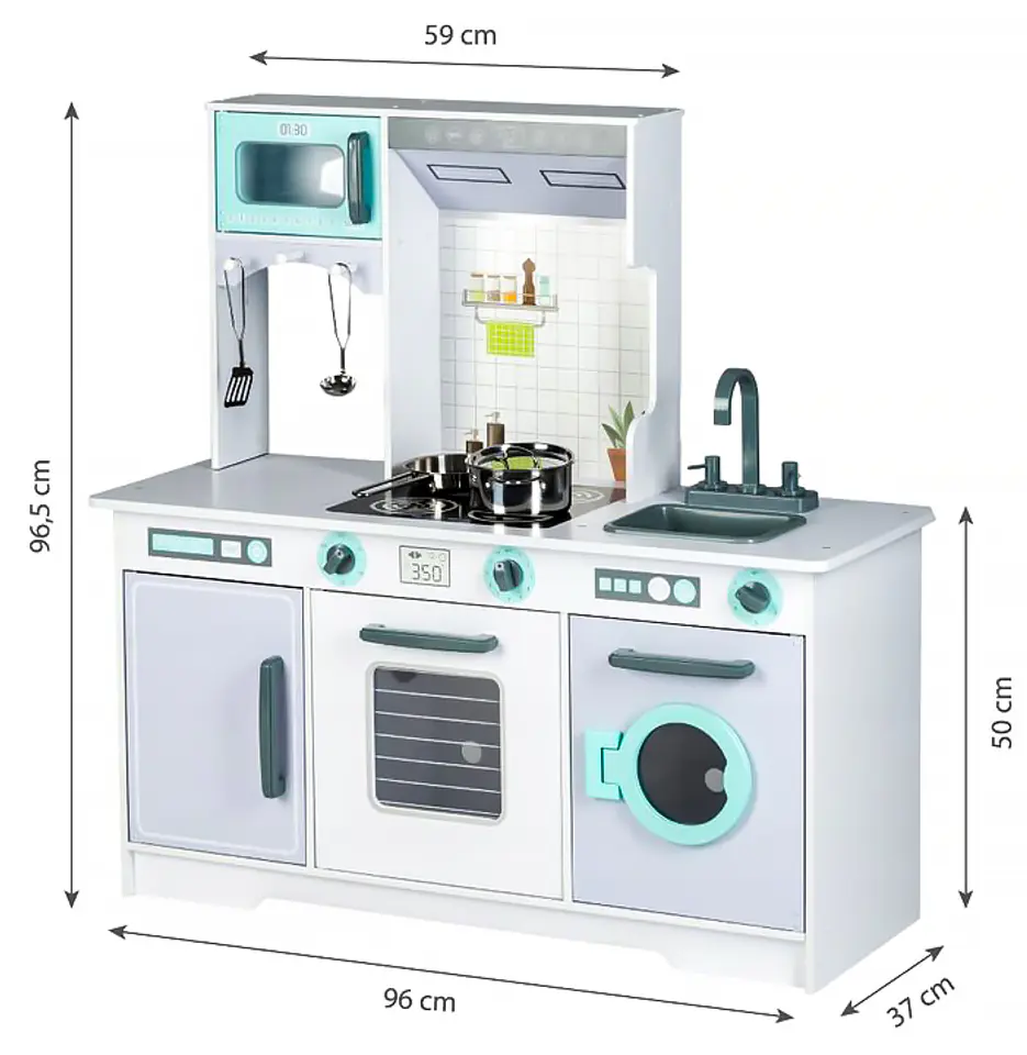 Wooden kitchen XXL Ecotoys