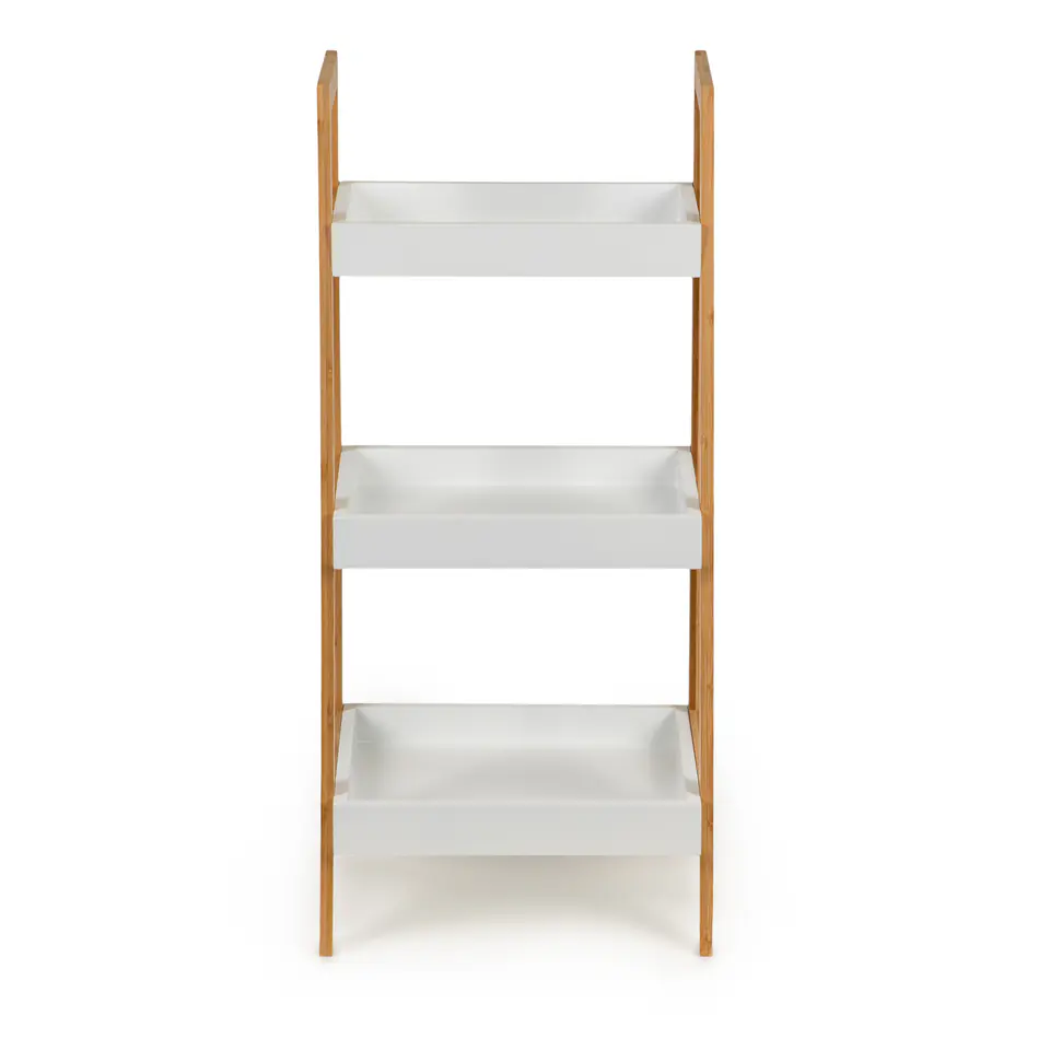 Bookcase cabinet shelf table night bamboo