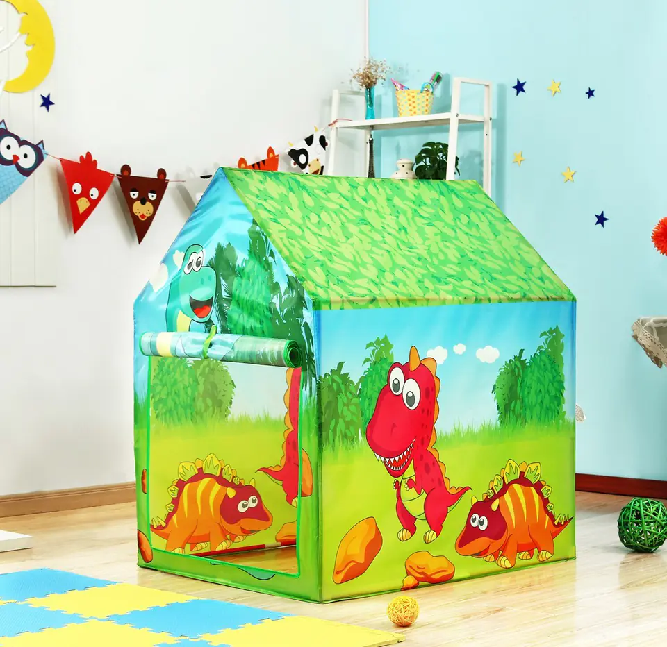 Tent children's cottage dry pool Dino Iplay