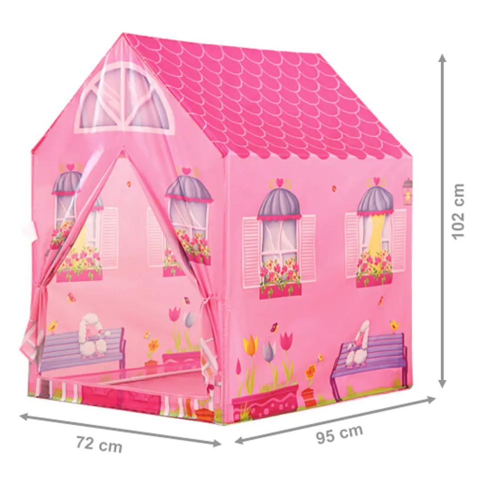 Tent pink children's cottage IPLAY