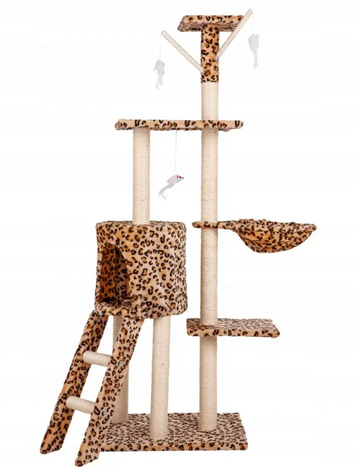 Cat scratching post tree bed 138cm xl Panther